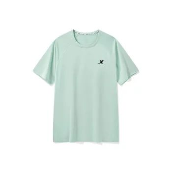 XTEP Comprehensive Training Short Sleeved T Shirt Men's Awake Green