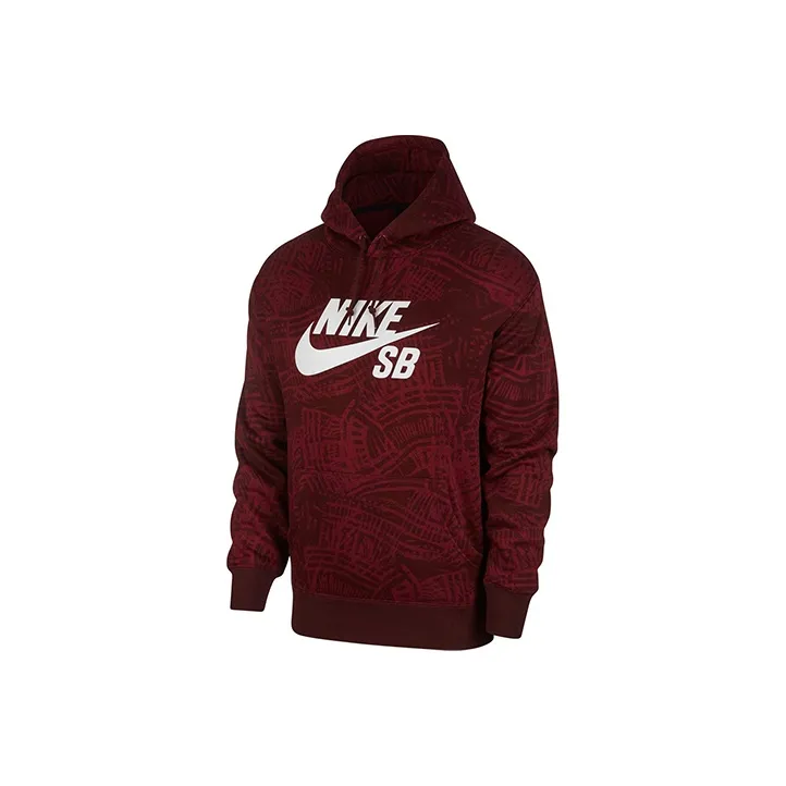 Nike Sweatshirts Men Burgundy-0
