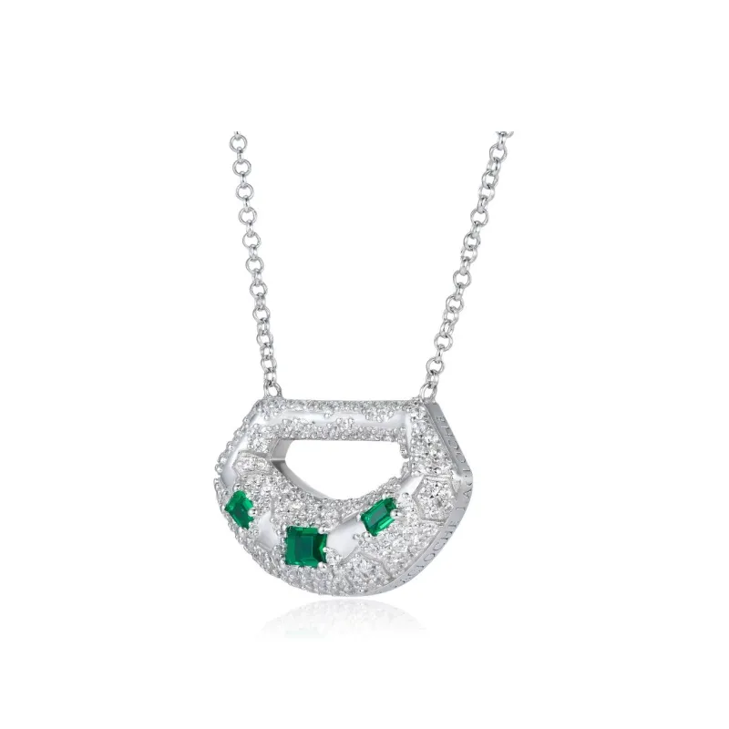 LACLOCHE 925 Sterling Silver Necklaces Unisex-1