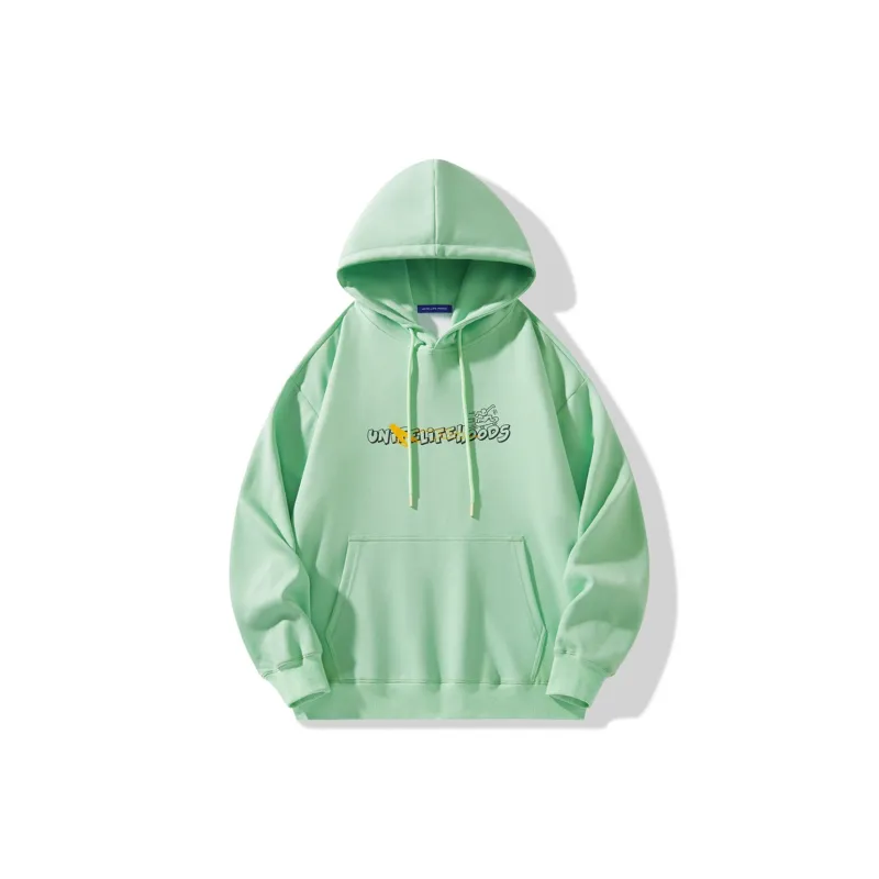 Unite Life HOODS Sweatshirt Unisex Black-15
