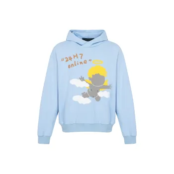 24h7 Sweatshirt Unisex Sky Blue