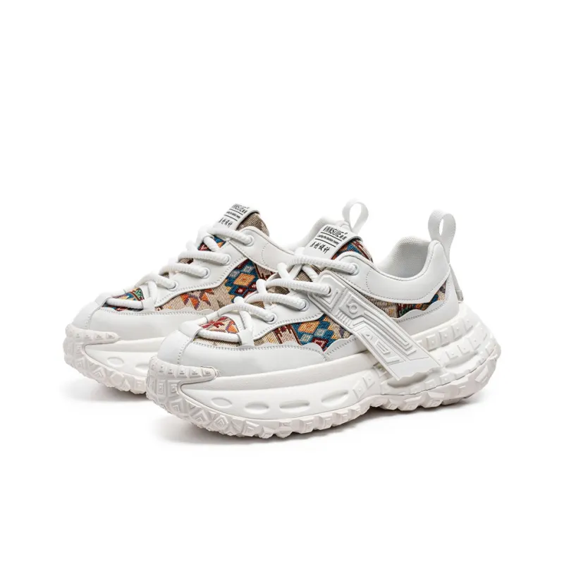 JANECO Low Top Chunky Sneakers Men's-15
