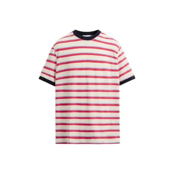 ZARA T Shirts Men Red/Coral
