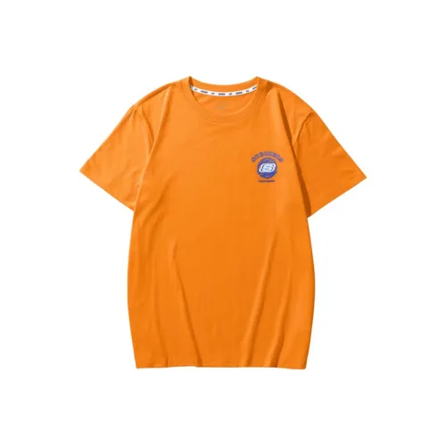 Skechers Colorful T-Shirt Unisex Carrot Orange