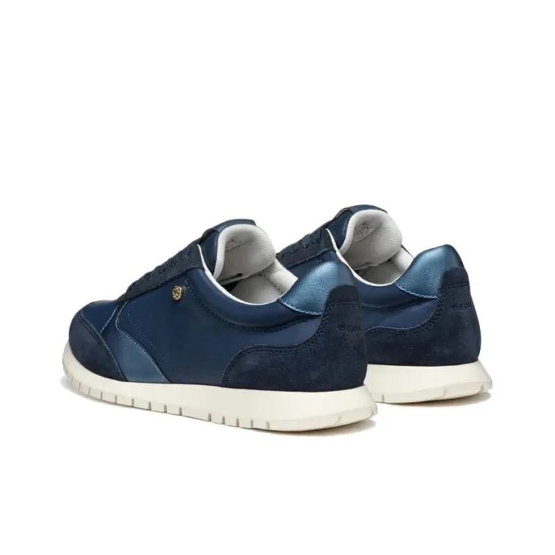 GEOX D Sukie 2.0 Low Top Casual Shoes Women's Marine Blue-2