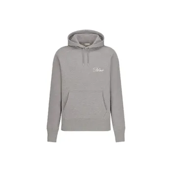 DIOR Quarterly New Products Sweatshirts Men Gray