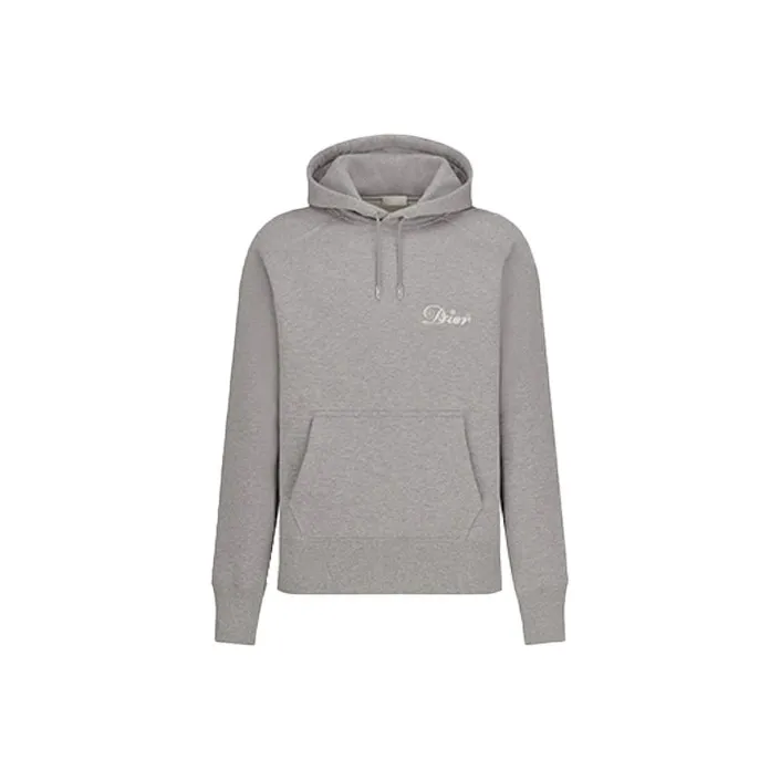 DIOR Quarterly New Products Sweatshirts Men Gray-0