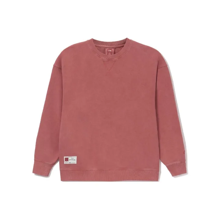 LiNing Sports Life Collection Sweatshirt Unisex Vermilion-0