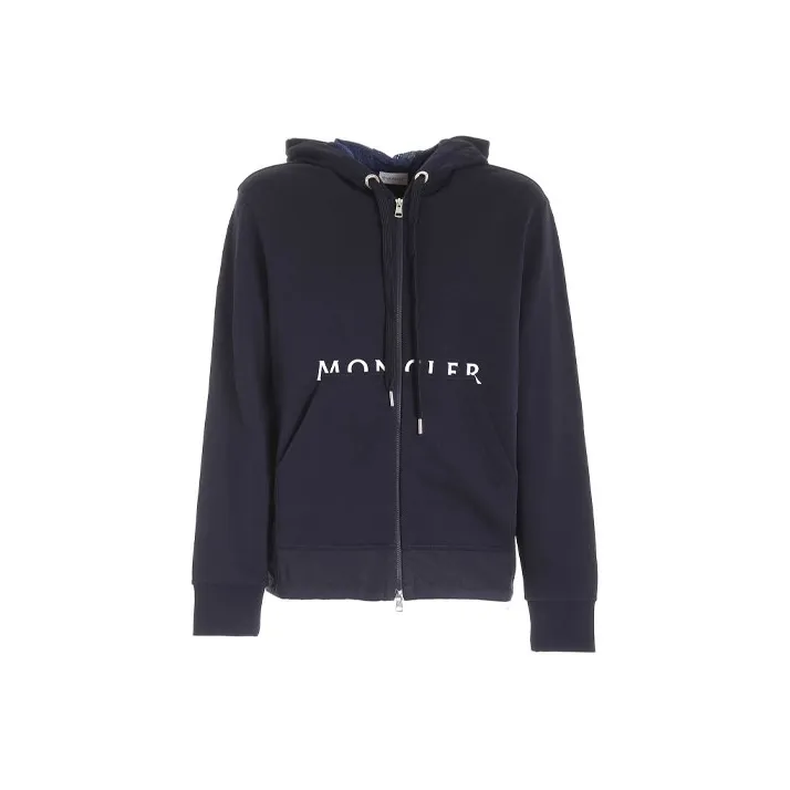 Moncler Sweatshirts Men Dark Blue-0