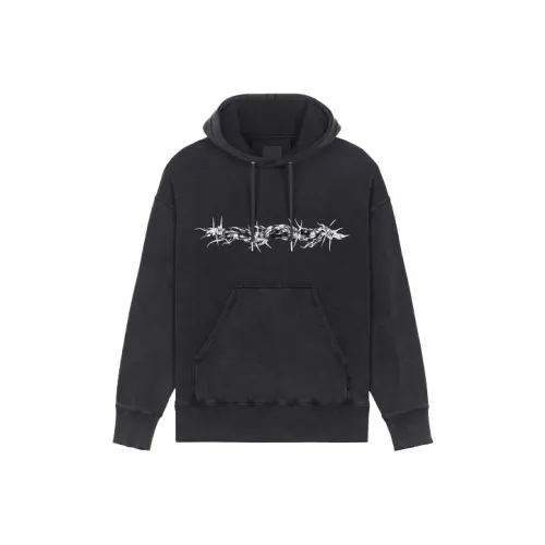 Givenchy Barbed Wire Print Hoodie