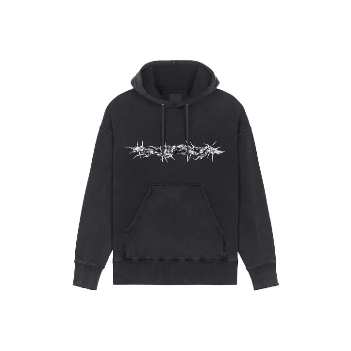 Givenchy C&S Barbed Wire Hoodie-0