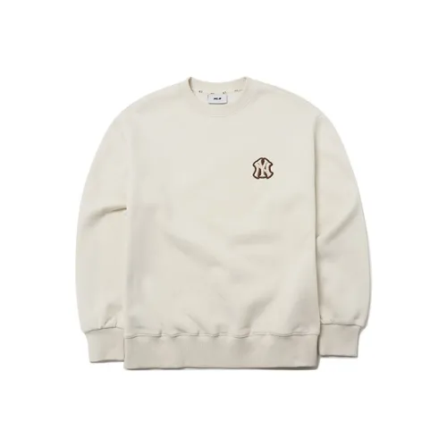 MLB Sweatshirt Winter Unisex Ivory White