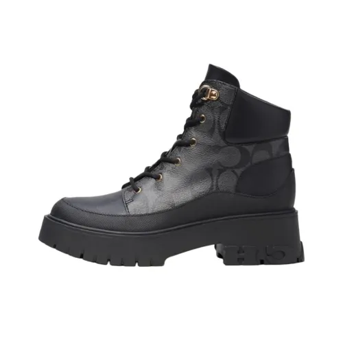 COACH Royce Ankle Boots Women's Black