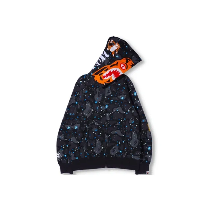 Bape Space Camo Tiger Full Zip Hoodie-2