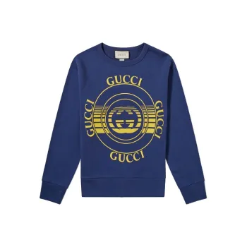 GUCCI Sweatshirts Men Blue
