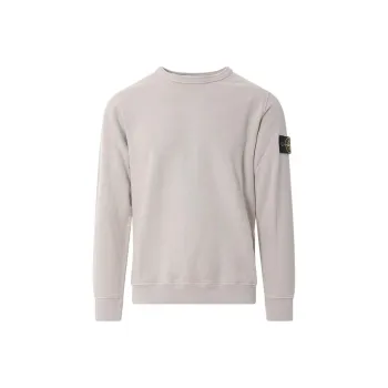 STONE ISLAND Logo Patch Crewneck Sweatshirt