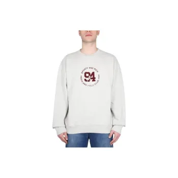 SPORTY & RICH Logo print Crew neck Sweatshirt