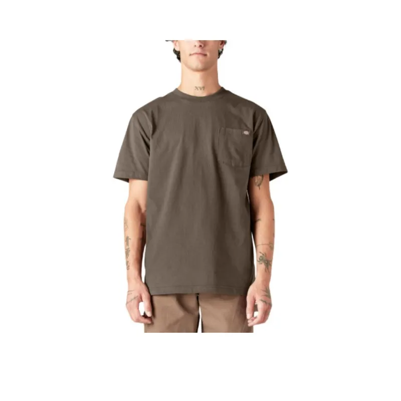 Dickies T-Shirt Men's Chocolate Brown-0