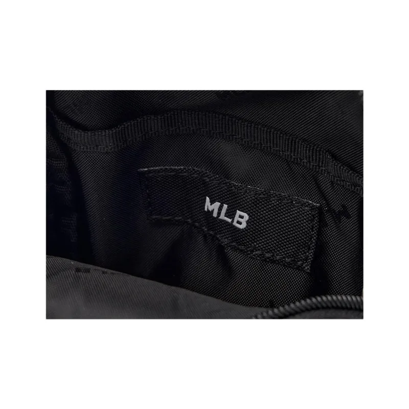 MLB Nylon Crossbody Bag, Shoulder Bag Mini Unisex Black-9