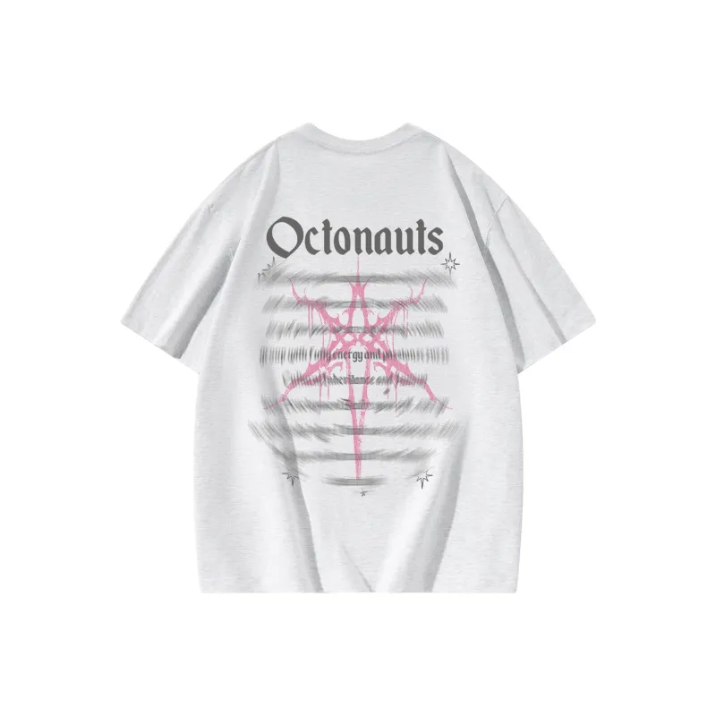 Small Columns Under The Sea T-Shirt Unisex White-6