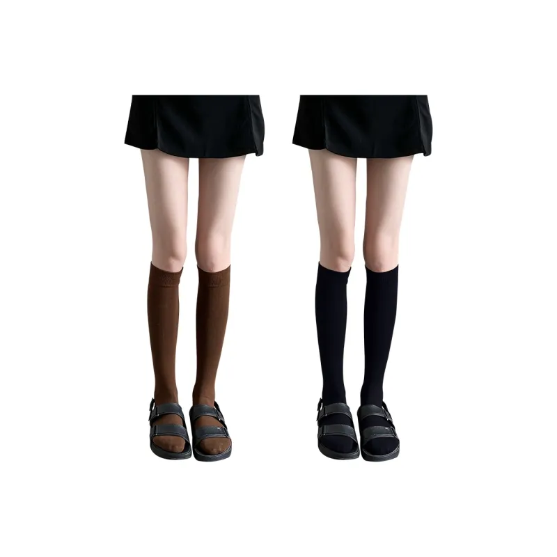 MIIOW Knee High Socks Women's 2 Pack-36