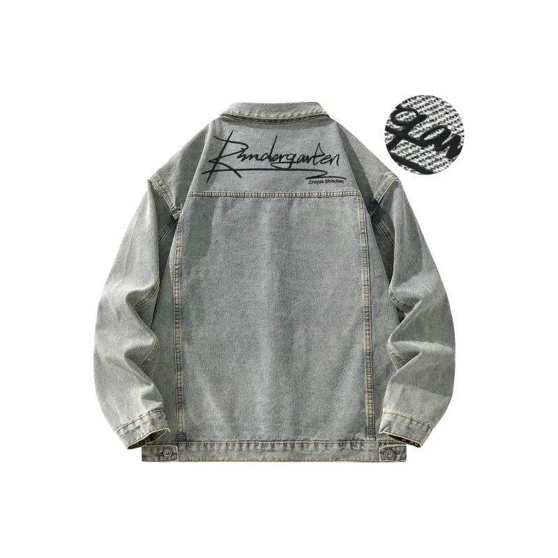 Crayon Shinchan Denim Jacket Unisex-0