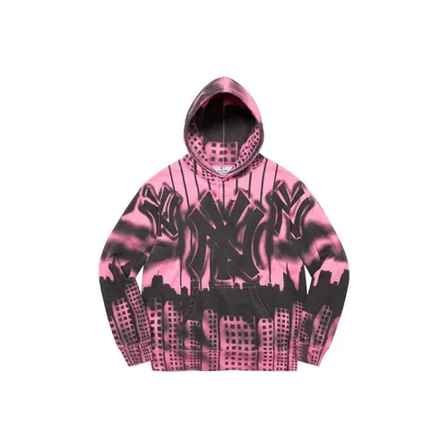 Supreme X New York Yankees Airbrush Hooded Sweatshirt
