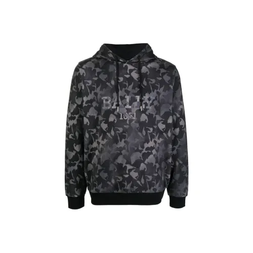 BALLY Camouflage Logo-print Hoodie