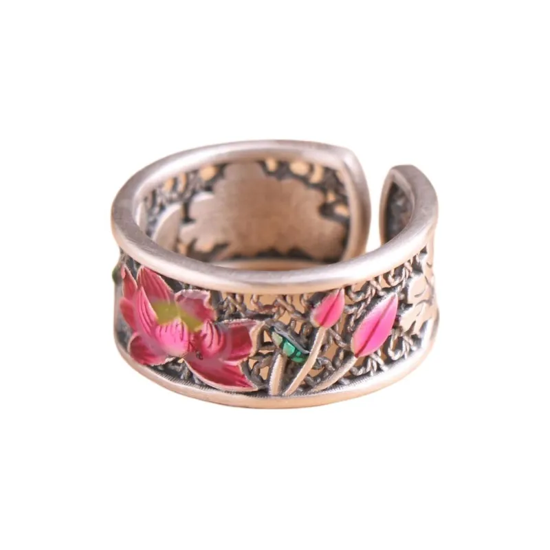 Silver Arashi 999 Fine Silver Rings Unisex-2