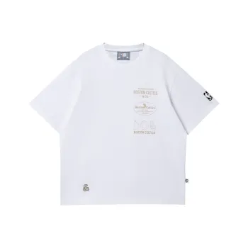 JACK JONES· x NBA JACK & JONES X NBA Co brand T Shirt Men's A06 Raw White