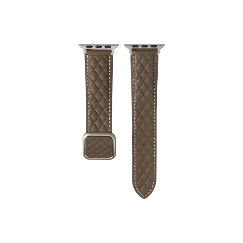 LOVINGCOOL Watch Bands Apple Compatibility Genuine Leather Material-4