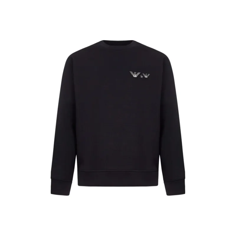 EMPORIO ARMANI FW21 Sweatshirt Men's Dark Blue-0