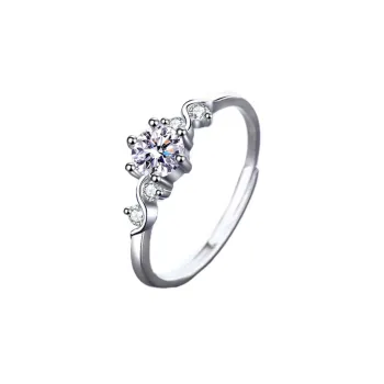 WEST ISLAND S999 Fine Silver Rings Women's