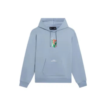 LiNing Sweatshirt Unisex Soft Gray Blue