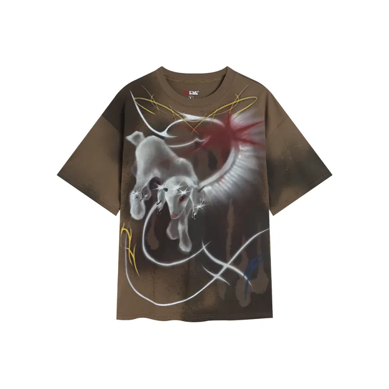 DND4DES T Shirts Unisex Gray-0