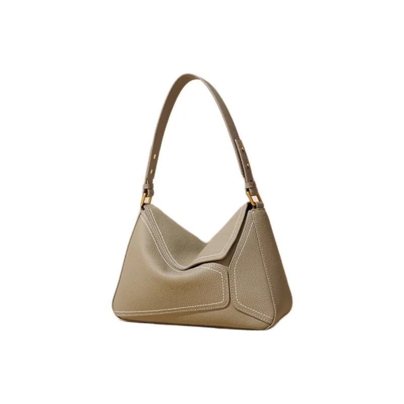 H YXIANG Cow Leather Shoulder Bag Women's Multicolor-1