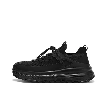 AD Breathable Anti Slip And Wear Resistant Low Top Casual Shoes Men's Black