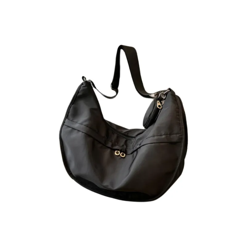 H YXIANG Fabric Shoulder Bag Large Size Women's Multicolor-1