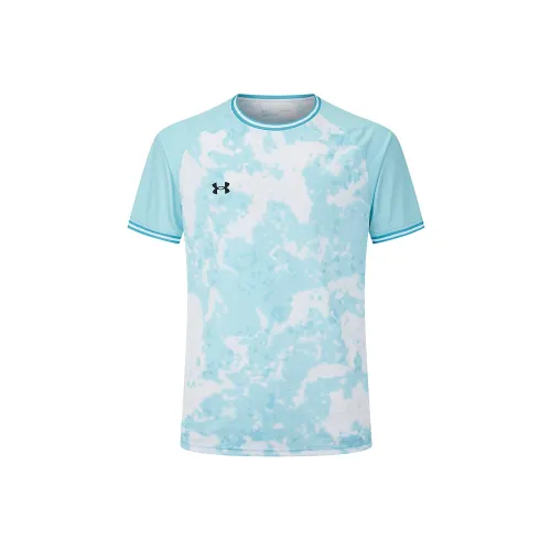 Under Armour SS25 T Shirt Unisex Light Blue