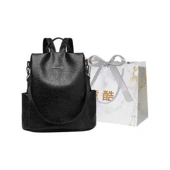Cool PU Backpack Unisex Multicolor