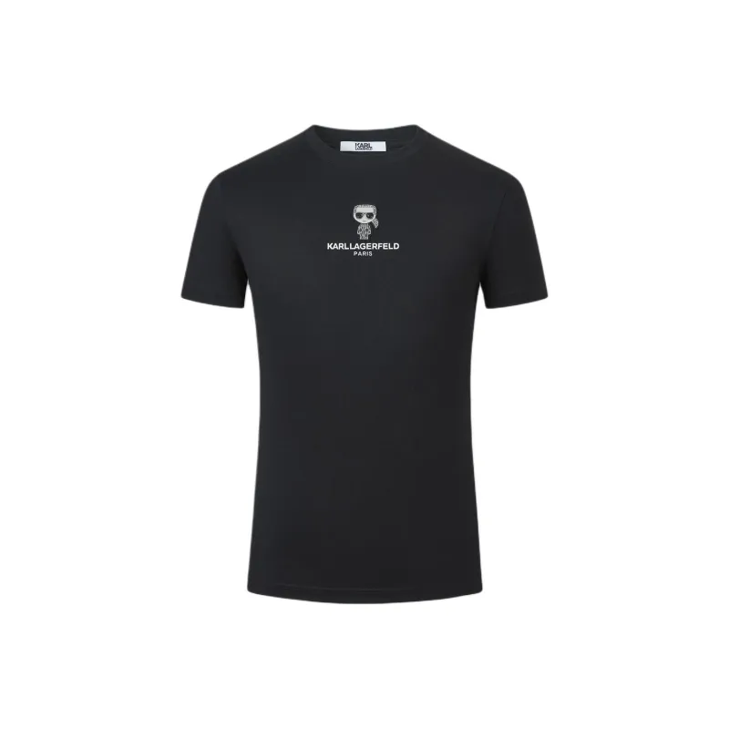 KARL LAGERFELD T Shirt Men's Black-0