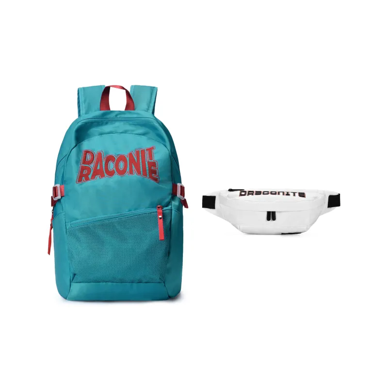 DRACONITE Polyester Backpack Regular Unisex Blue-61