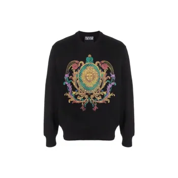 VERSACE JEANS COUTURE Sweatshirts Men Black