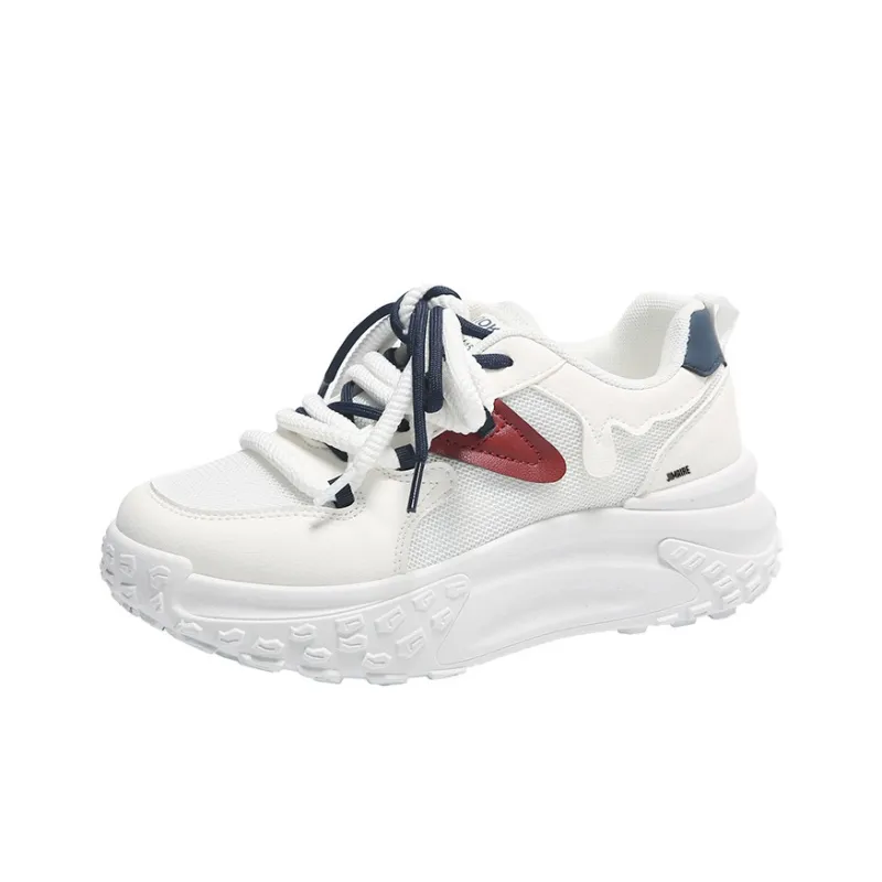 King Jinmai Slip Resistant Breathable Low Top Chunky Sneakers Women's-2