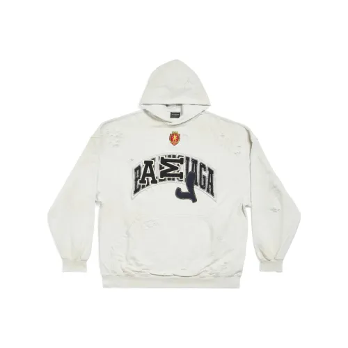 Balenciaga Sweatshirt Regular Fit Unisex White
