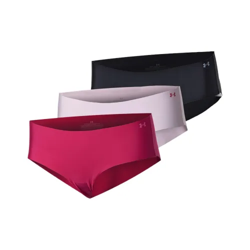 Under Armour PureStretch No Show Underpants Women's 3 Pack Gradient Purple Red/Pure Pink