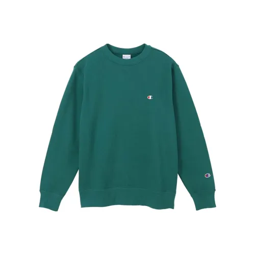 Champion Sweatshirts Unisex Moss Green