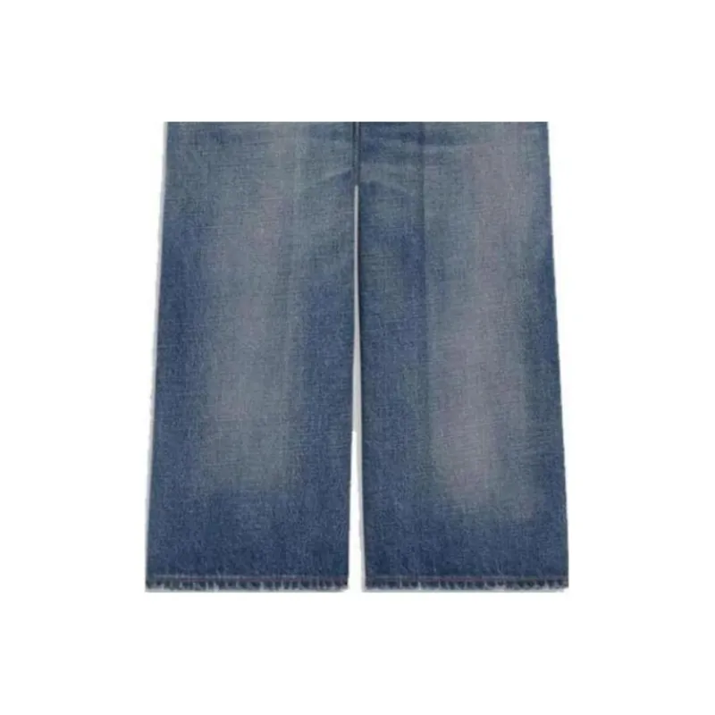 CELINE Denim Shorts Women's Blue-3