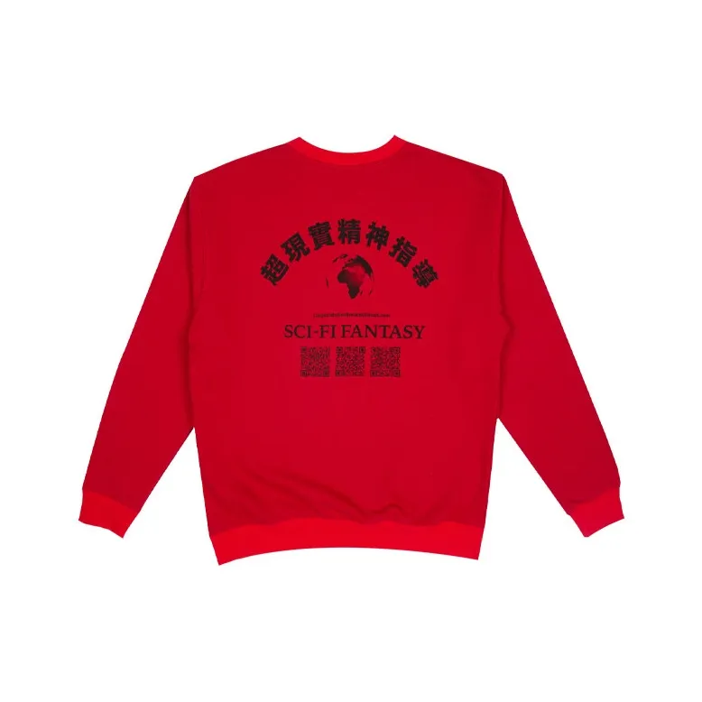 CIVILIST BERLIN Sweatshirts Unisex Red-0