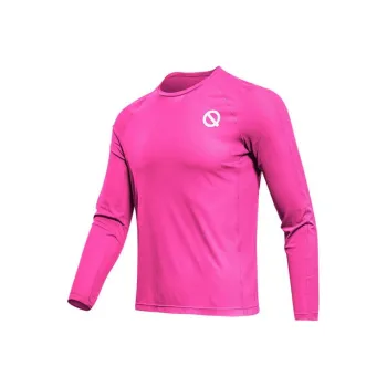 Qinkung T Shirt Men's Neon Pink